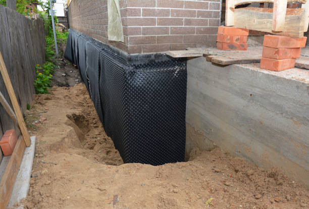 Expert waterproofing evaluation at a Lebanon, WI property